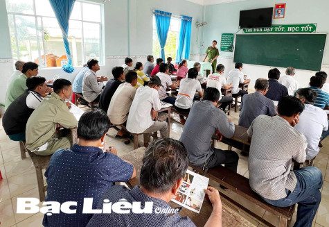 Công an huyện Hồng Dân với mô hình dân vận “Hành quân dã ngoại”