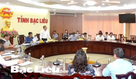 Họp bàn công tác chuẩn bị Lễ phát động phong trào “Xóa nhà tạm, nhà dột nát”