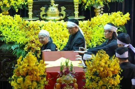 Xúc động lễ viếng Tổng Bí thư Nguyễn Phú Trọng