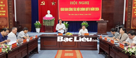 Hội nghị giao ban công tác nội chính quý 2/2024