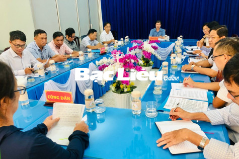 UBND TP. Bạc Liêu tiếp công dân định kỳ tháng 7/2024