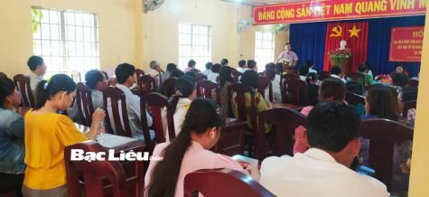 Tổ đại biểu HĐND 2 cấp tiếp xúc trên 80 cử tri thị trấn Phước Long