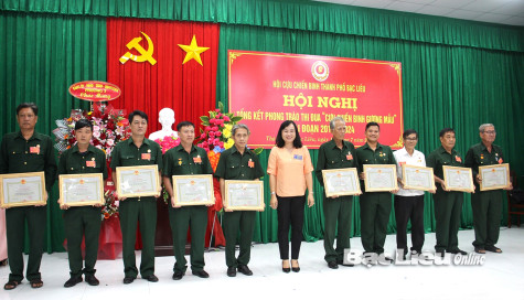 Cựu chiến binh gương mẫu TP. Bạc Liêu: Tiếp tục góp sức cho sự phát triển chung của địa phương