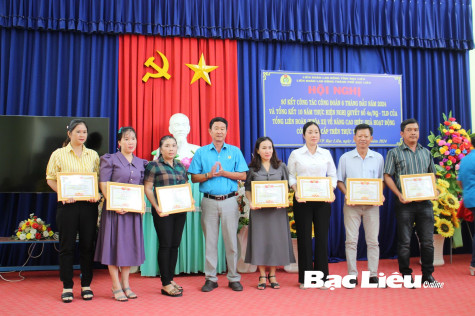 LĐLĐ TP. Bạc Liêu: Tổng kết 10 năm thực hiện Nghị quyết 4a