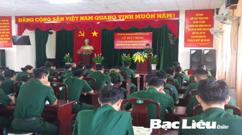 Phát động đợt thi đua cao điểm chào mừng kỷ niệm 80 năm Ngày thành lập Quân đội nhân dân Việt Nam