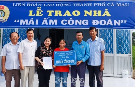 Mái ấm công đoàn ấm áp tình thương