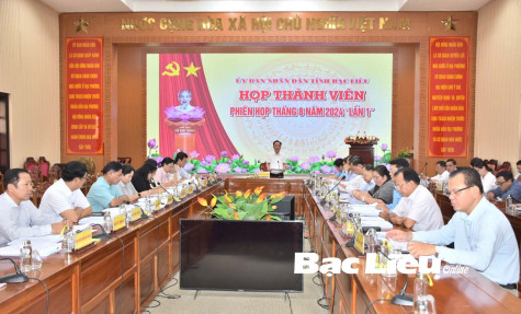 Họp thành viên UBND tỉnh: Đóng góp ý kiến 19 dự thảo văn bản
