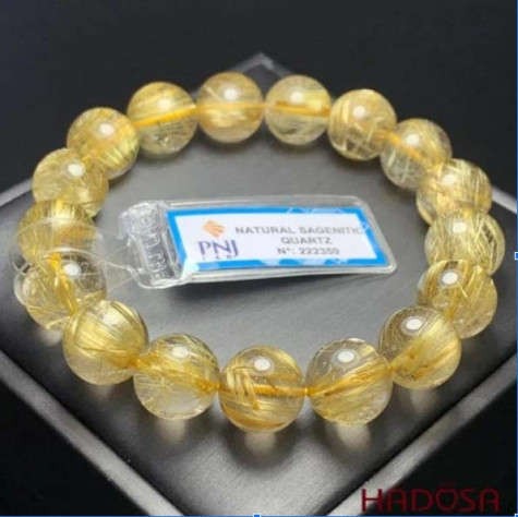 Thiết Kế Trang Sức Thạch Anh Tóc Vàng | Phong Thuỷ Cao Cấp
