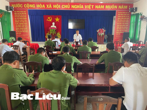 Công an TP. Bạc Liêu: Đảm bảo tốt an ninh trật tự để phục vụ phát triển du lịch