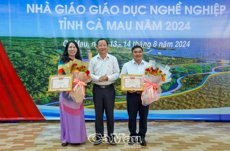 10 cá nhân đạt thành tích cao tại Hội giảng Nhà giáo giáo dục nghề nghiệp năm 2024 