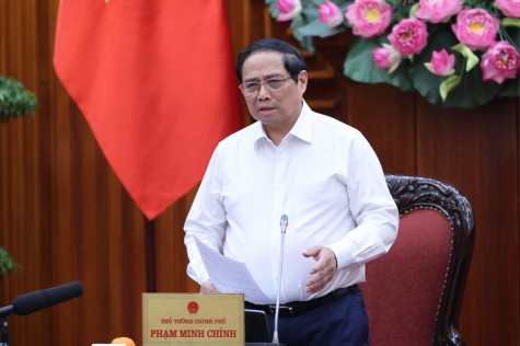 Thủ tướng Chính phủ Phạm Minh Chính chủ trì họp xây dựng luật, sửa đổi một số luật trong lĩnh vực tài chính