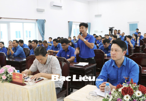 Huyện Vĩnh Lợi: Gần 80 cán bộ Đoàn, đoàn viên - thanh niên tham dự Diễn đàn “Nghe thanh niên nói”