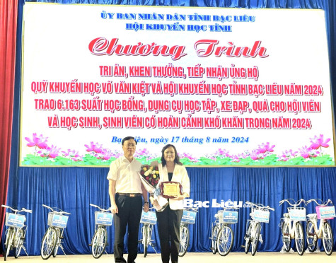 Công tác khuyến học, khuyến tài ngày càng đi vào chiều sâu