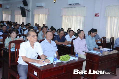 Nâng cao năng lực làm công tác chuẩn tiếp cận pháp luật cho cán bộ cơ sở