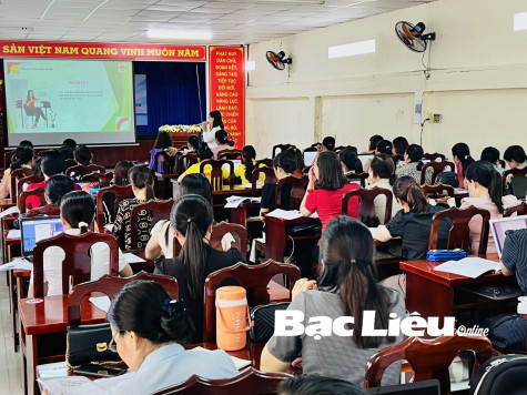 Trên 140 cán bộ, giáo viên mầm non được bồi dưỡng nâng cao năng lực chuyên môn