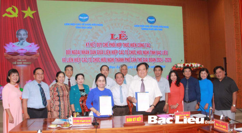 Bạc Liêu  - Cần Thơ phối hợp thực hiện công tác đối ngoại nhân dân