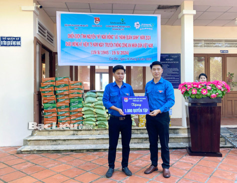 “Kỳ nghỉ hồng” với những công trình đầy ý nghĩa