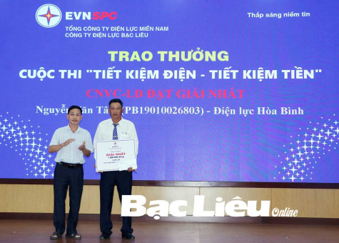 Công ty Điện lực Bạc Liêu: Thay đổi thói quen về sử dụng điện tiết kiệm