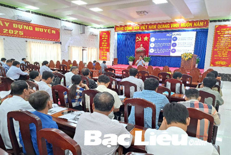 Tập huấn nâng cao năng lực cho cán bộ làm công tác thông tin cơ sở