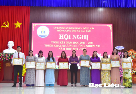 Ngành GD-ĐT huyện Đông Hải: Triển khai nhiệm vụ năm học 2024 - 2025