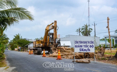 Tuyến U Minh - Khánh Hội: Còn trên 430 hộ chưa bàn giao mặt bằng