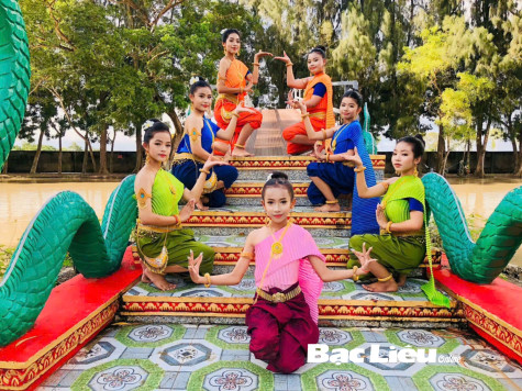 Thế hệ mầm non lưu giữ văn hóa dân tộc Khmer