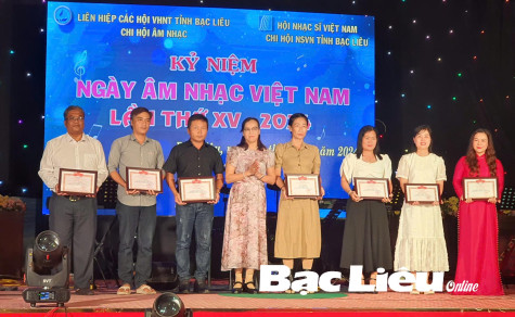 Để âm nhạc Bạc Liêu đậm tình, thắm sắc!