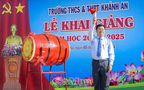 Cà Mau: Hơn 228 ngàn học sinh bước vào năm học mới