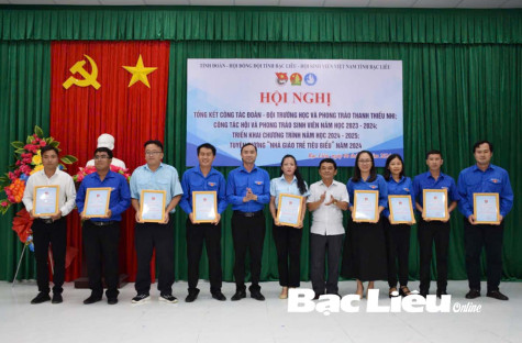 Tuyên dương 9 cá nhân đạt danh hiệu Nhà giáo trẻ tiêu biểu năm 2024