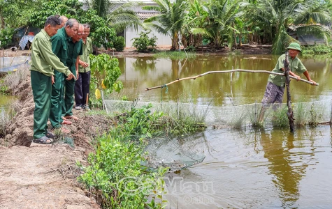 Gương sáng cựu chiến binh học Bác