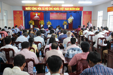 Hướng dẫn Quy trình hiệp thương bầu cử Trưởng khóm, ấp trên địa bàn TP. Bạc Liêu