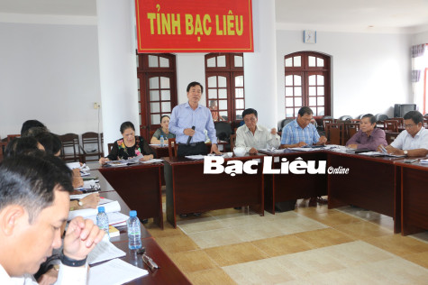 Hội nghị phản biện xã hội đối với dự thảo các Quyết định của UBND tỉnh