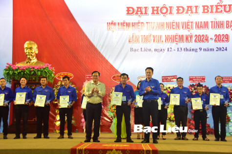 Tuyên dương, tri ân 39 tập thể xuất sắc và doanh nghiệp có nhiều đóng góp cho công tác Hội, phong trào thanh niên