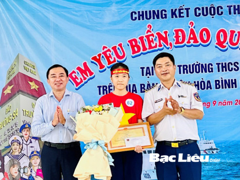 100 thí sinh tranh tài tại Chung kết Cuộc thi “Em yêu biển, đảo quê hương”