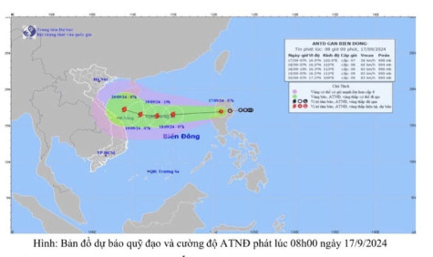 Bộ NN&PTNT có công điện gửi các địa phương ven biển về công tác ứng phó với áp thấp nhiệt đới