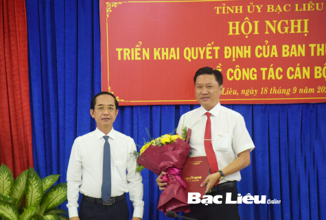 Triển khai Quyết định của Ban Thường vụ Tỉnh ủy về công tác cán bộ