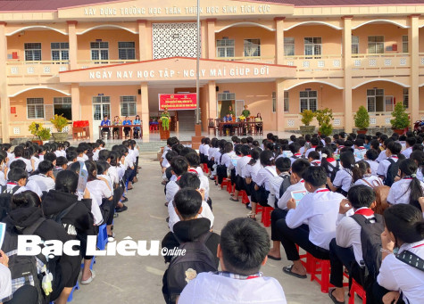 Huyện đoàn - Công an huyện Phước Long: Tuyên truyền phòng chống ma túy cho đoàn viên, thanh thiếu nhi