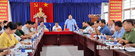 Thẩm định, xét công nhận xã Phong Thạnh A đạt chuẩn NTM kiểu mẫu trên lĩnh vực giáo dục