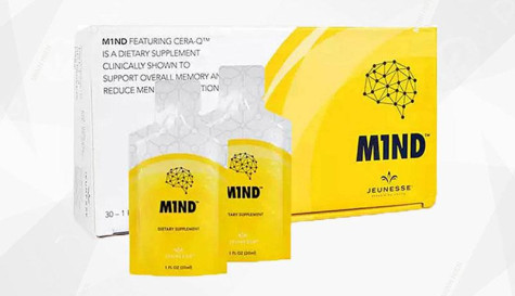 M1ND thức uống hỗ trợ tối ưu cho sức khỏe não bộ