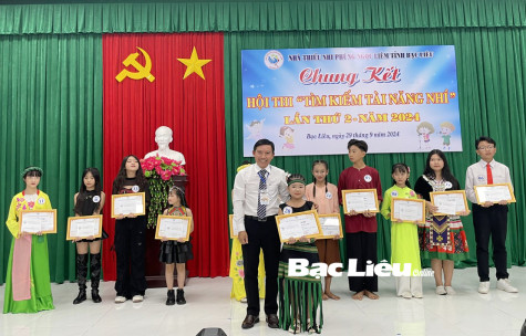 Chung kết Hội thi “Tìm kiếm tài năng nhí” lần thứ II - năm 2024