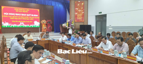 Hội nghị giao ban công tác quản lý nhà nước về trật tự xây dựng