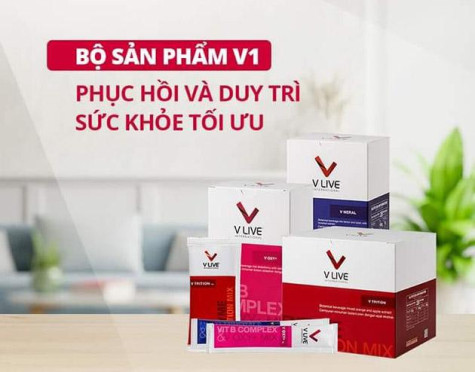 Bộ 3 Vlive hỗ trợ cải thiện và nâng cao sức khỏe toàn diện