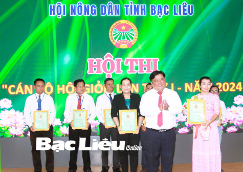Hội thi cán bộ Hội nông dân giỏi lần thứ I thành công tốt đẹp