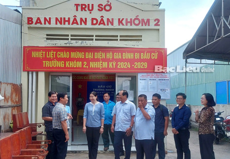 TP. Bạc Liêu: Đồng loạt bầu cử Trưởng khóm, ấp nhiệm kỳ 2024 - 2029