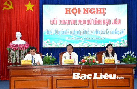 Đồng hành, hỗ trợ phụ nữ phát triển toàn diện, thúc đẩy bình đẳng giới
