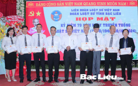 Họp mặt kỷ niệm 79 năm Ngày truyền thống Luật sư Việt Nam