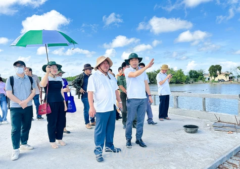 Khảo sát chuẩn bị chương trình truyền hình trực tiếp kỷ niệm 70 năm sự kiện tập kết ra Bắc