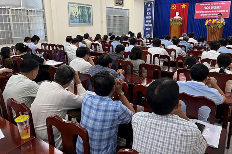 Ngành Giáo dục TX. Giá Rai: Phát huy tốt vai trò của Ban đại diện Cha mẹ học sinh