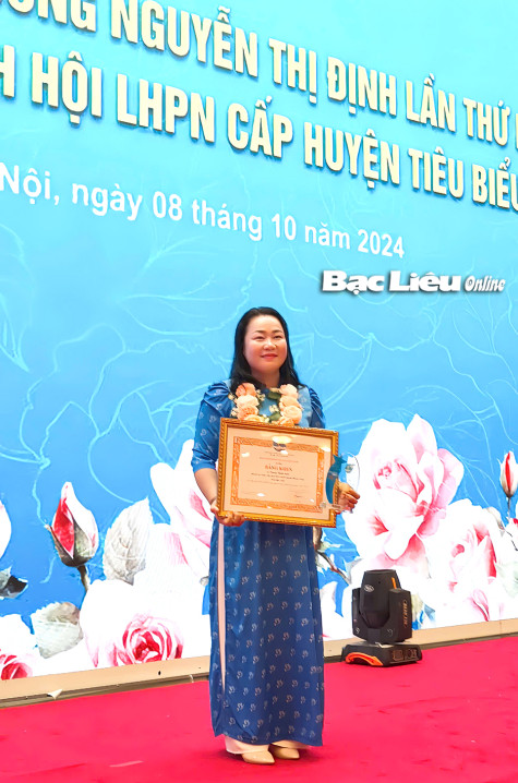 Chị Trương Thanh Xuân: Cán bộ Hội Phụ nữ tiêu biểu, toàn diện