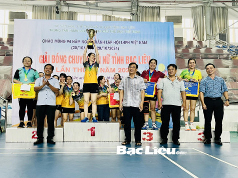 Giải bóng chuyền hơi nữ lần thứ 2 năm 2024: Đội Ngân hàng Nhà nước vô địch